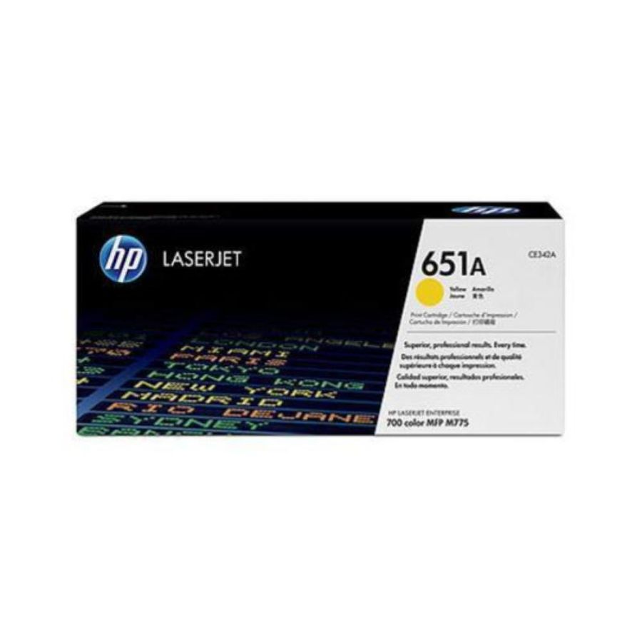 Hp ce342a n651a toner giallo