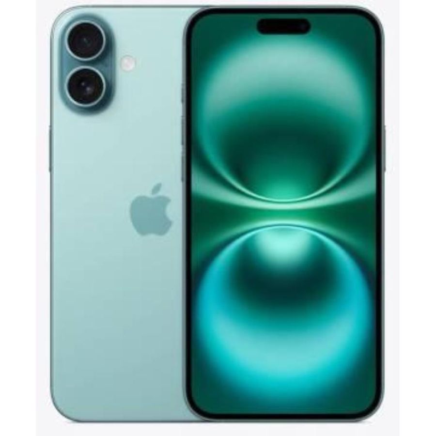 Apple iphone 16 128gb 6.1 teal myed3hn/a
