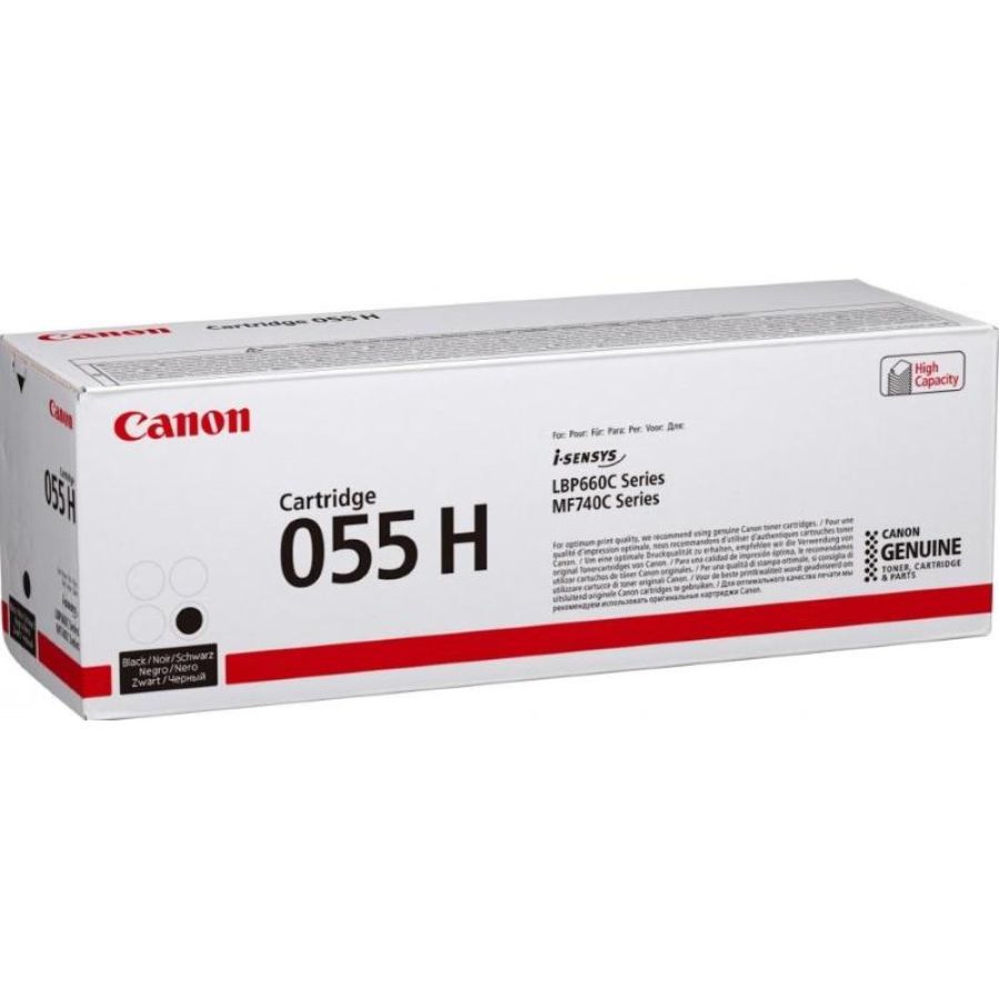 Canon 055h cartuccia toner 1 pz originale nero