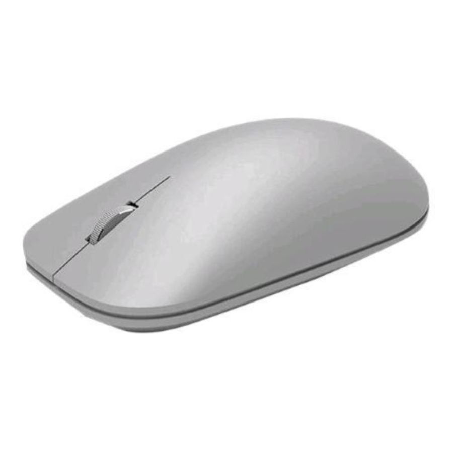 Microsoft surface mouse ottico per destrorsi e per sinistrorsi bluetooth grigio