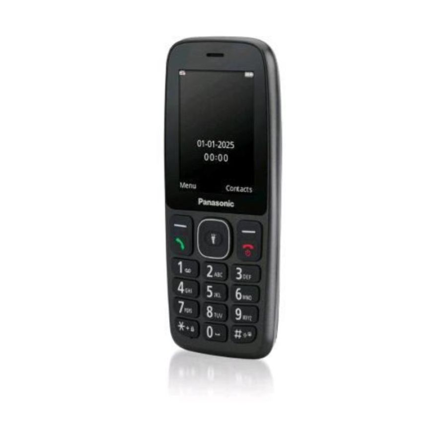 Panasonic kx-tf400exb 2.4 easy phone italia black