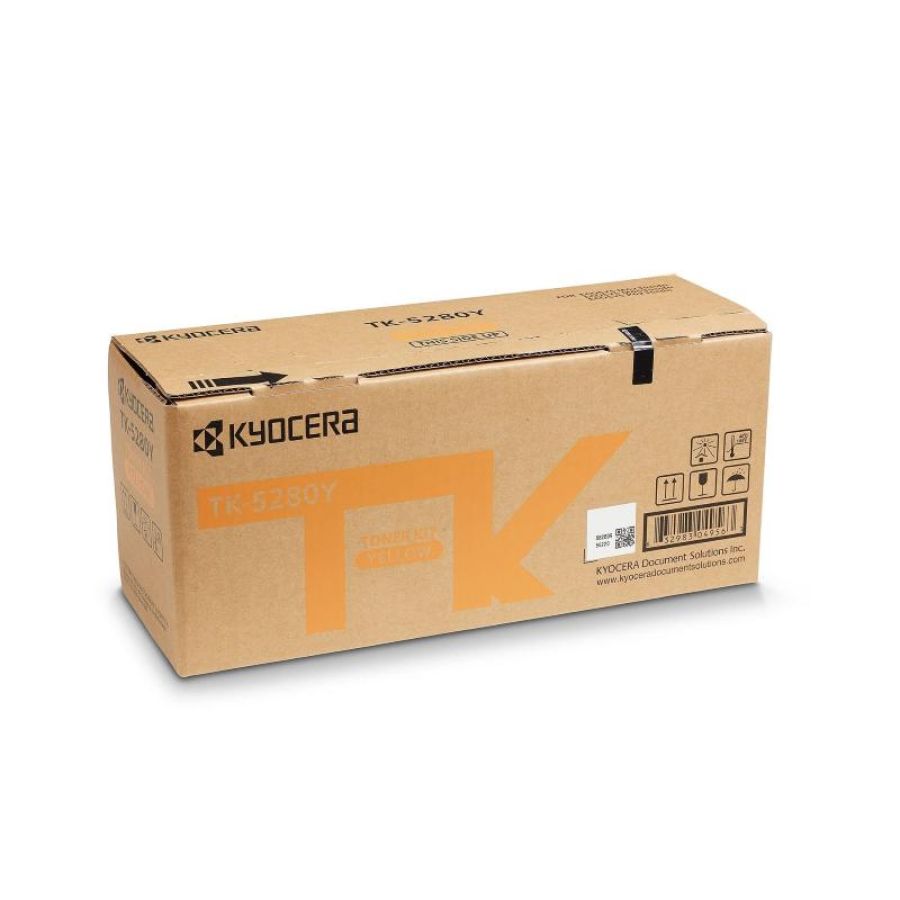 Kyocera tk-5280y cartuccia toner 1 pz originale giallo