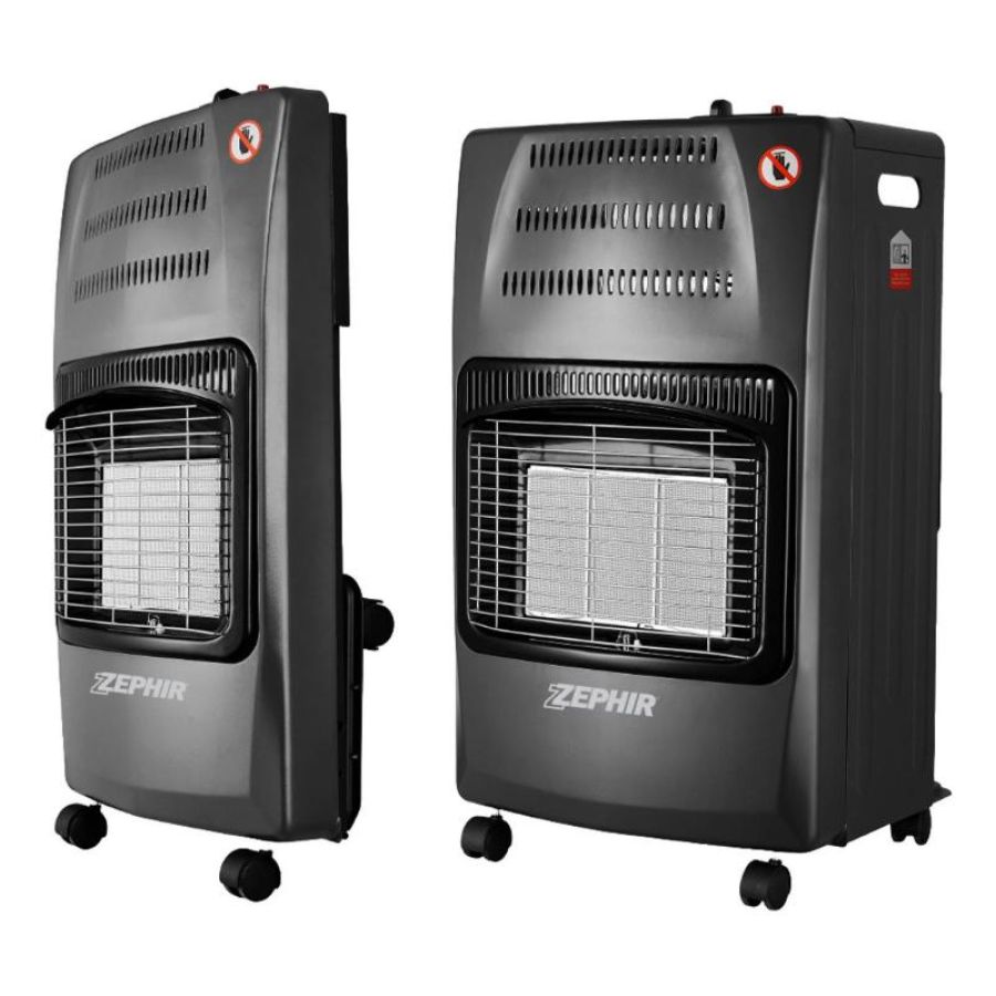 Zephir stufa gas pighevole 3livelli poten.4,2kw nokit regol. zgs41200