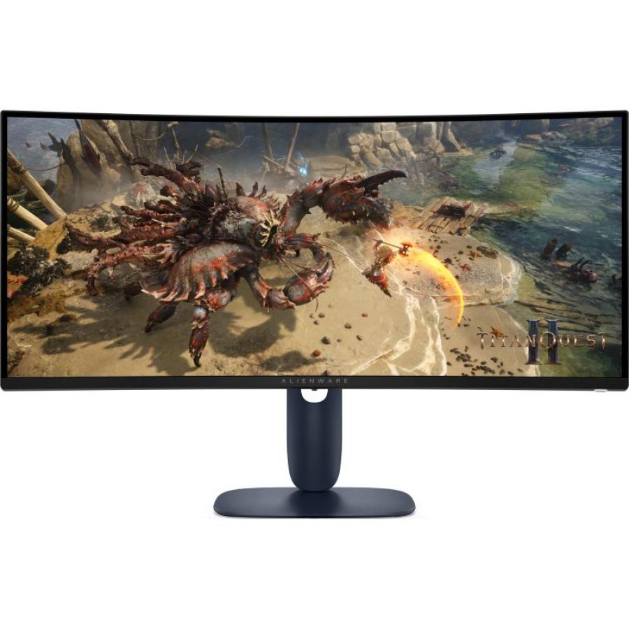 Alienware aw3425dwm monitor pc 86,4 cm (34\) 3440 x 1440 pixel wide quad hd lcd nero, blu