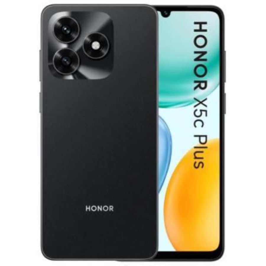 Honor x5c plus 4+256gb 6.74g midnight black ds ita