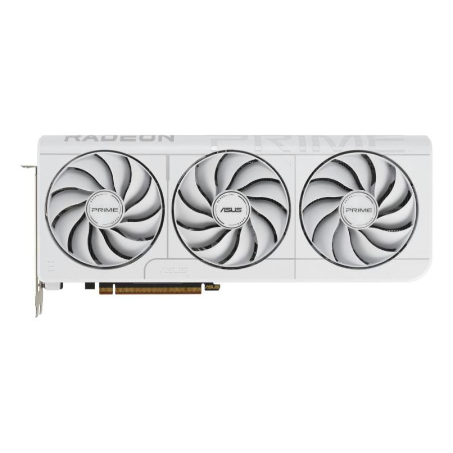 Asus prime -rx9070xt-o16g-white amd radeon rx 9070 xt 16 gb gddr6