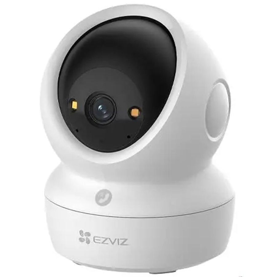 Ezviz h6c g1 8mp - telecamera motorizzata da interno - 4k - vision grade 360 - sensore movimento - audio bidirezionale - monitoraggio intelligente - tasto di emergenza - riconoscimento figure umane con ai