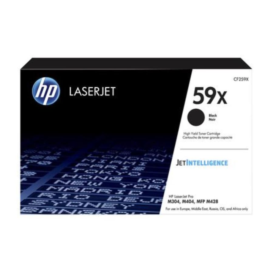 Hp toner nero cf259x 59x alta capacita 10000 pag, 59x ts
