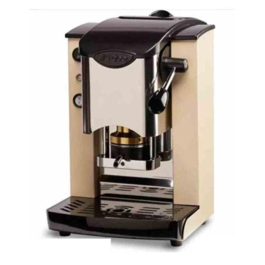 Macchina da caffe` a cialde plast slot inox sabbia abs nero (sisabnbasott)