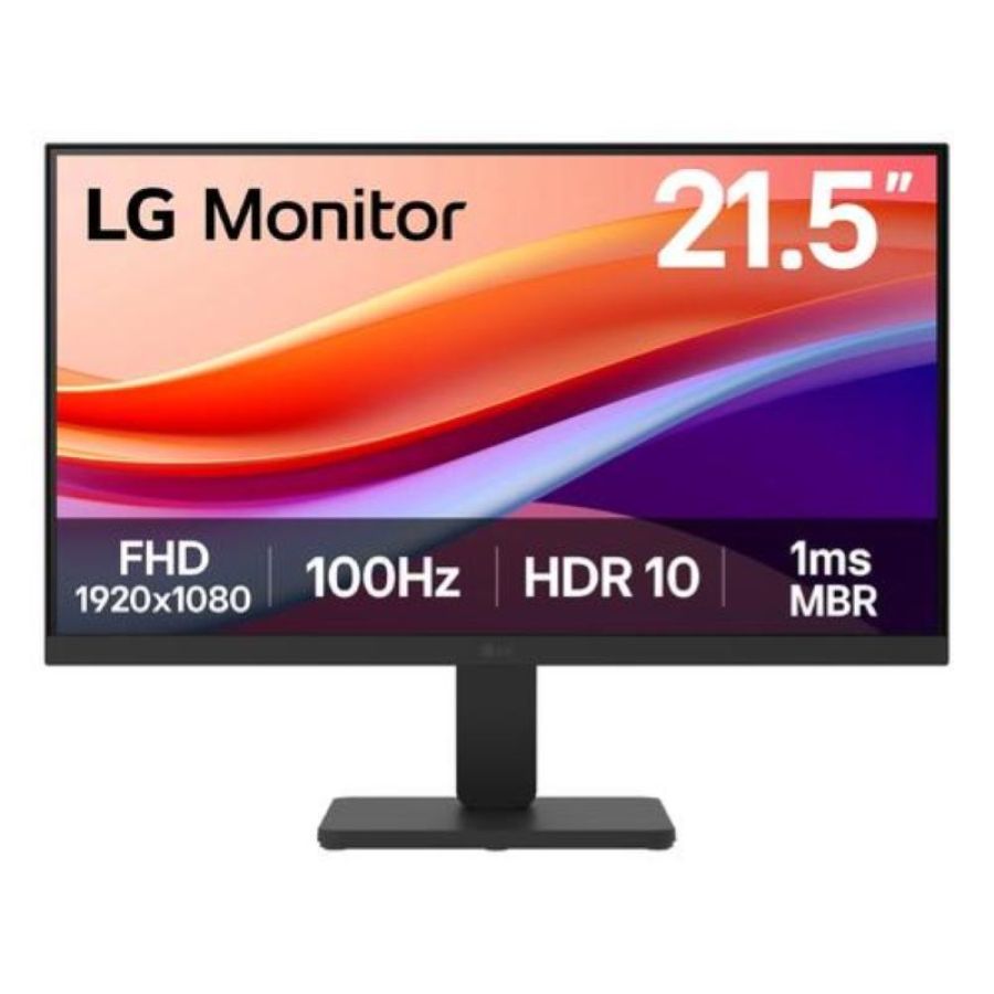 Lg monitor 21,5 led va fhd 16:9 fhd 100hz, 250 cdm, hdmi, multimediale