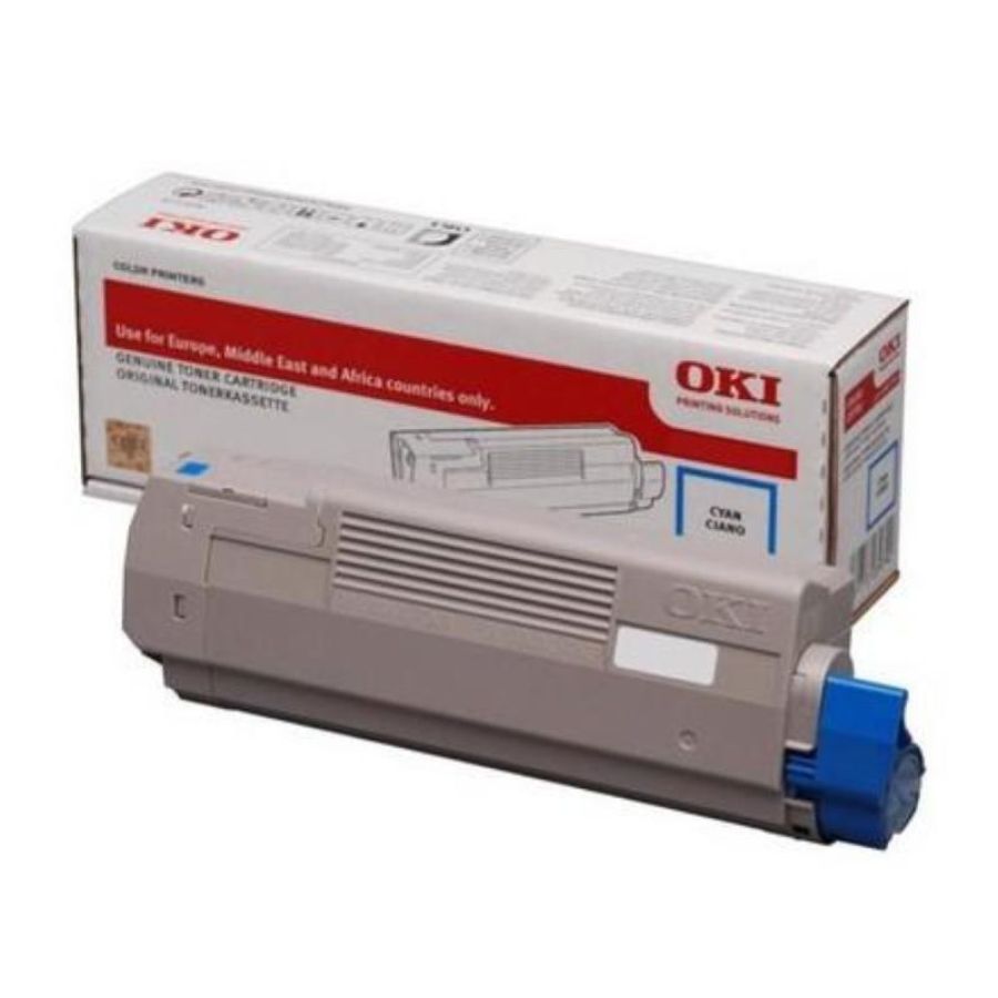 Oki 46471103 cartuccia toner 1 pz originale ciano