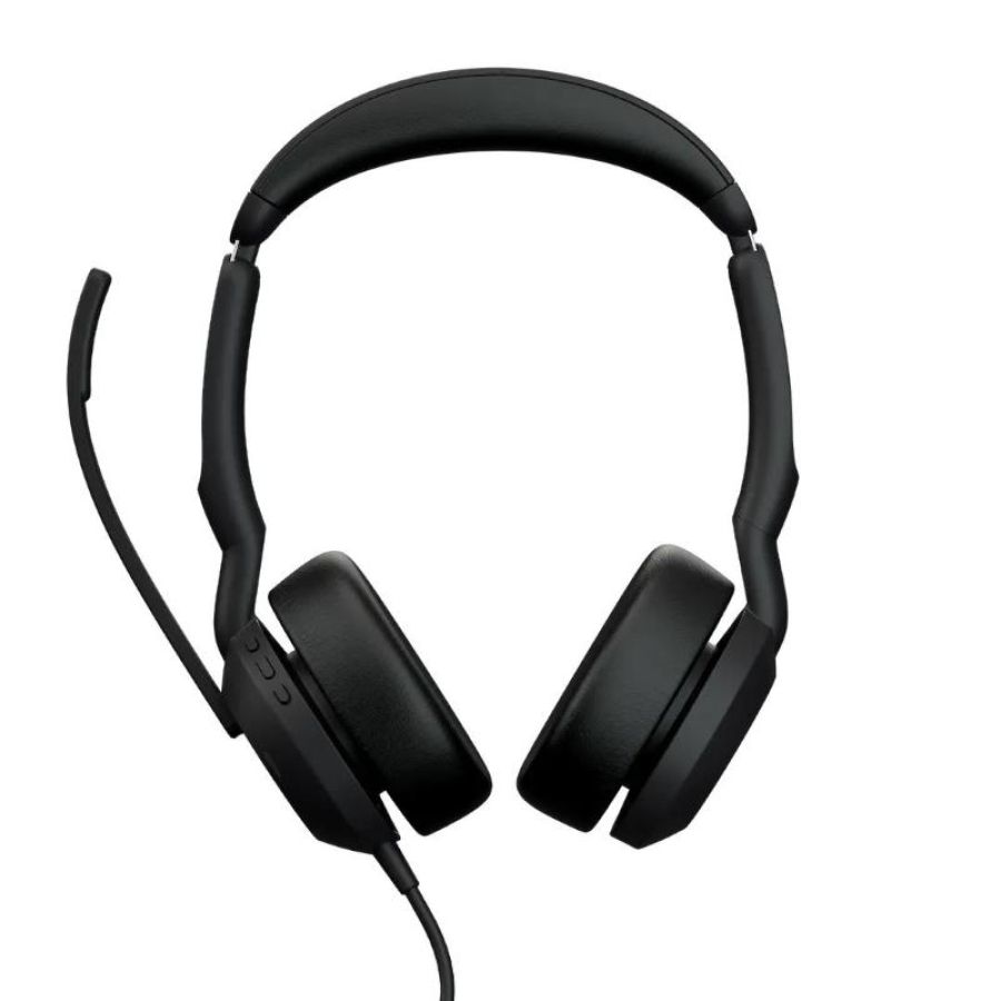 Cuffia jabra evolve2 50 ms usb-c/a bt, canc. rumore,tasto mute,certif. ms - casco 2anni - 25089-999-799