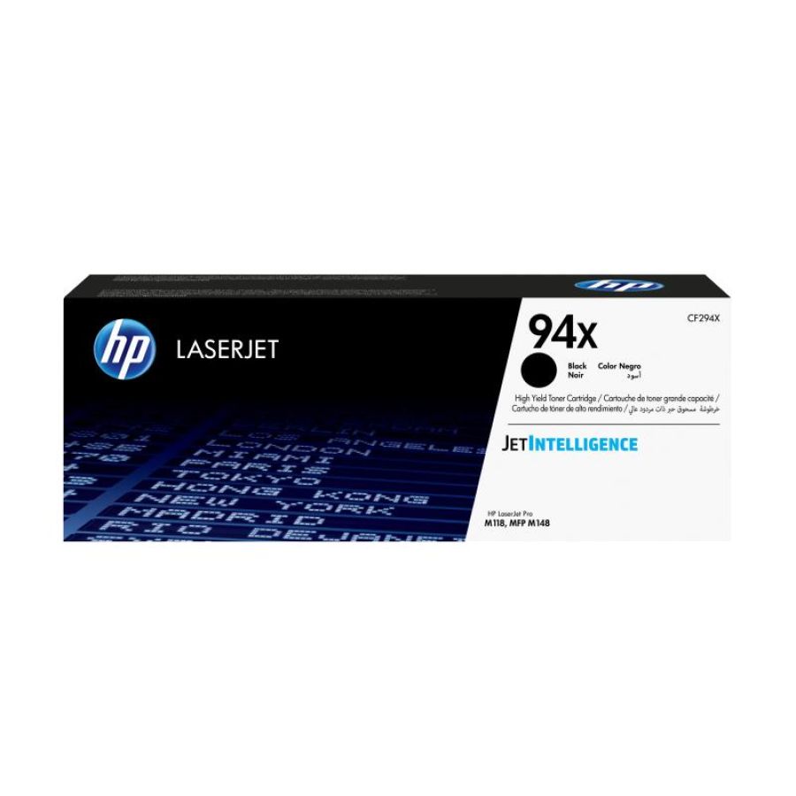 Hp cartuccia toner nero originale laserjet 94x ad alta capacità