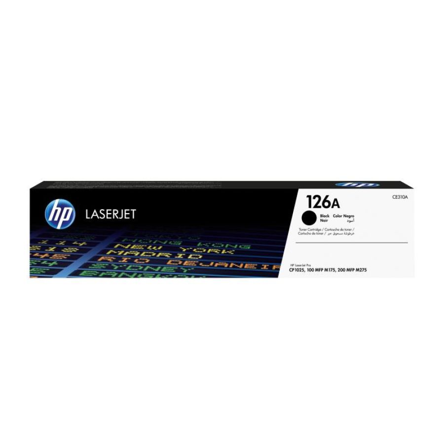 Hp cartuccia toner originale nero laserjet 126a