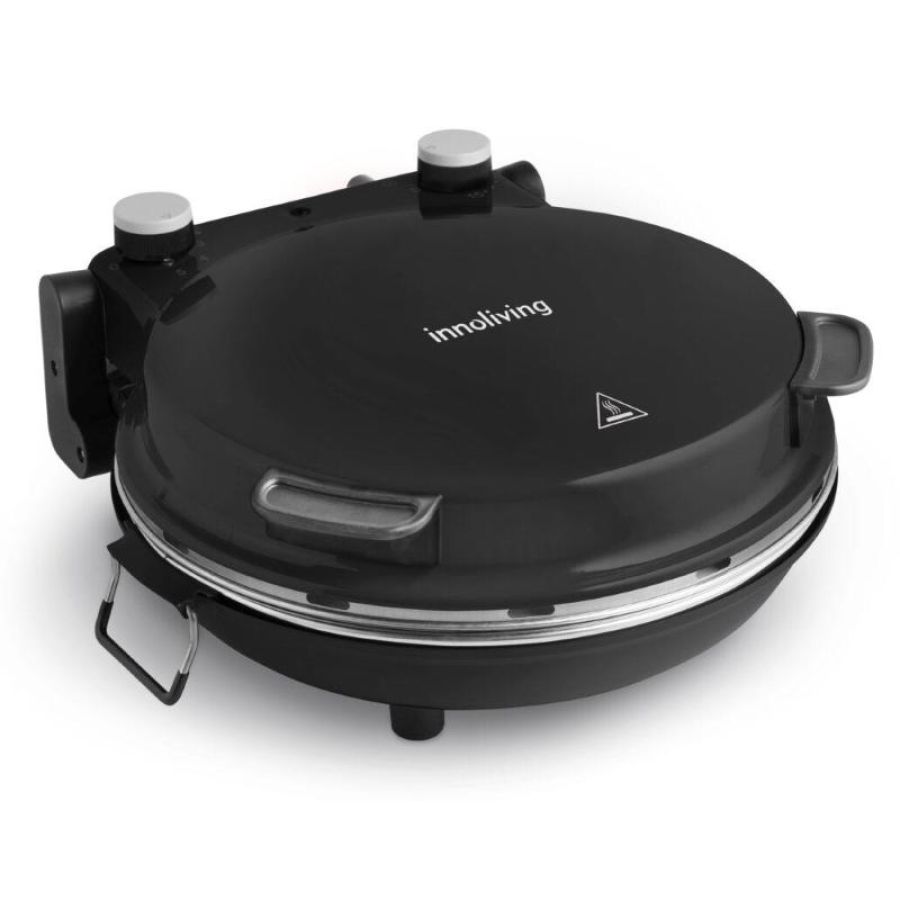 Innoliving forno pizza pietra 350Â° 1200w nero inn-796b
