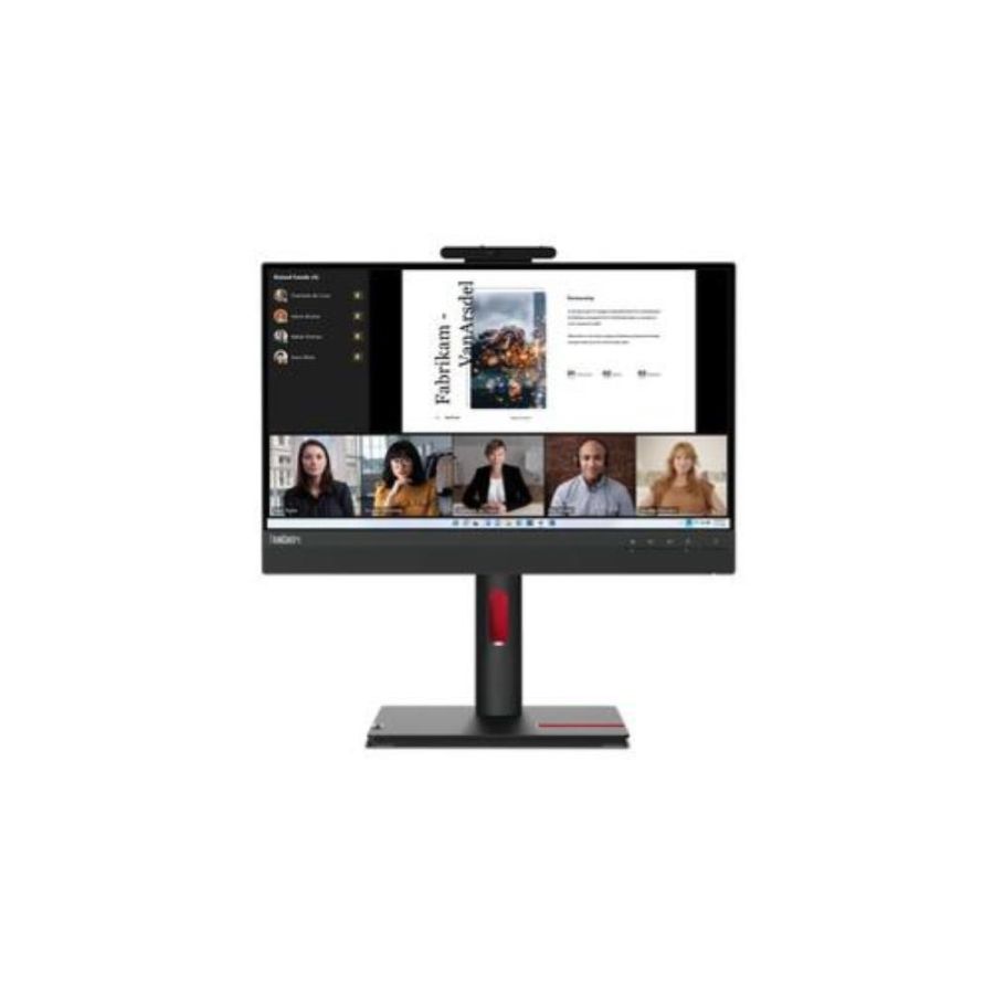 Lenovo monitor 21,5 led ips 16:9 fhd 6ms 250 cdm, pivot, dp/hdmi, webcam, multimediale, tiny-in-one