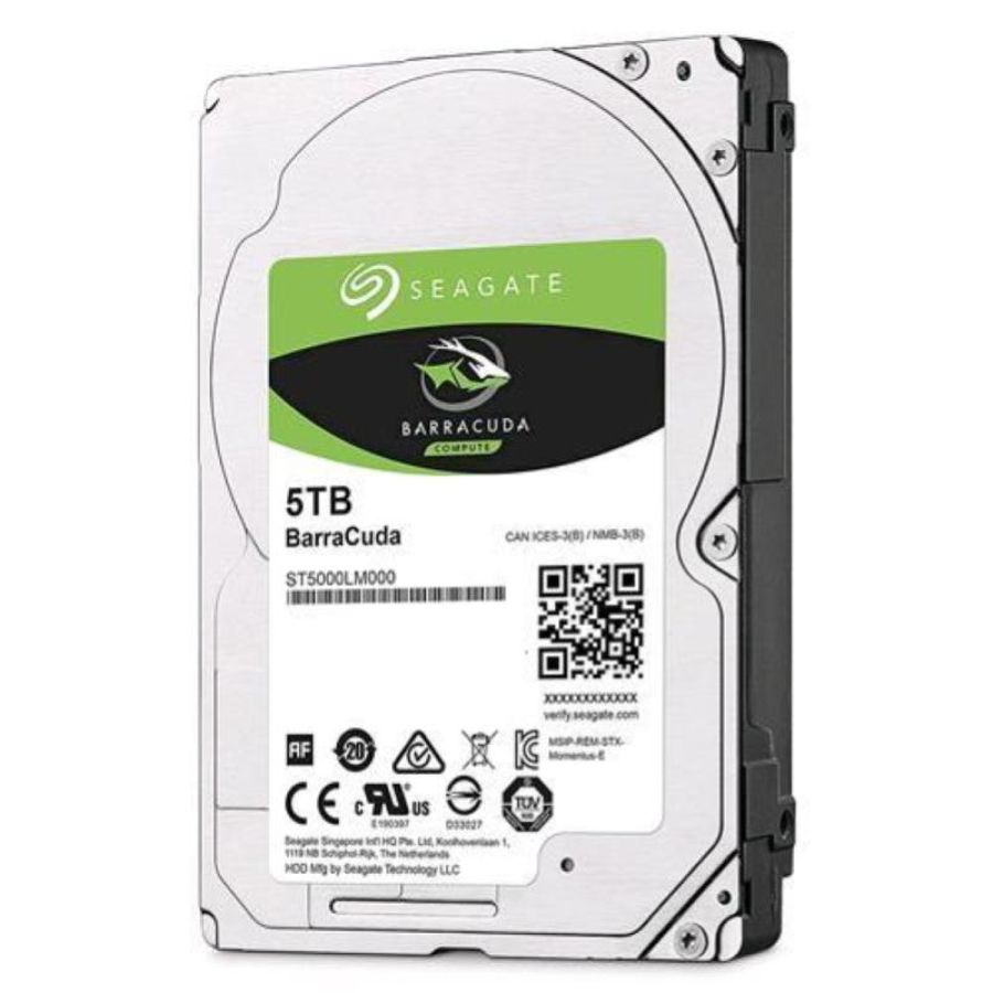 Seagate barracuda st5000lm000 hdd interno 5.000gb interfaccia sata iii formato 2.5 5.400rpm