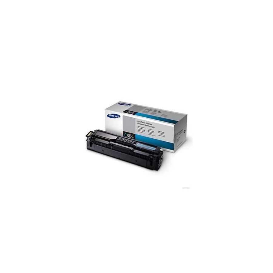 Samsung clt-c504s cartuccia toner 1 pz originale ciano