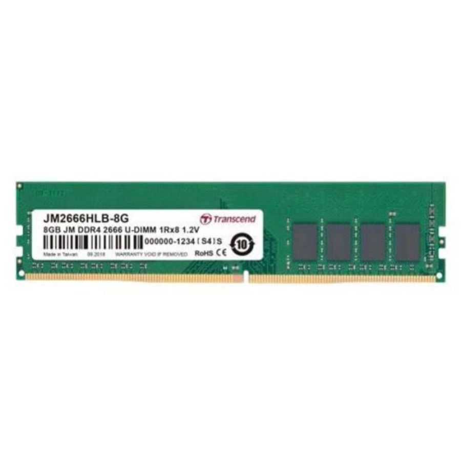 Transcend jm2666hlb-8g memoria ram 8gb ddr4 2.666mhz u-dimm