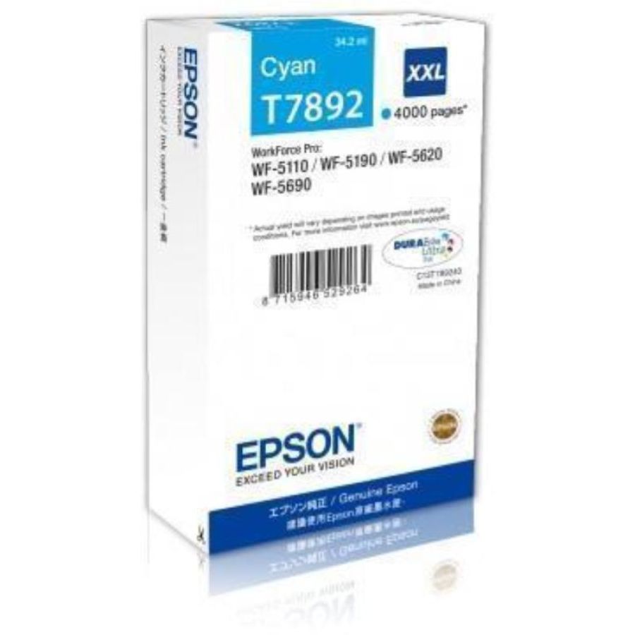Epson cart ink ciano xxl per wf-5620, serie torre di pisa