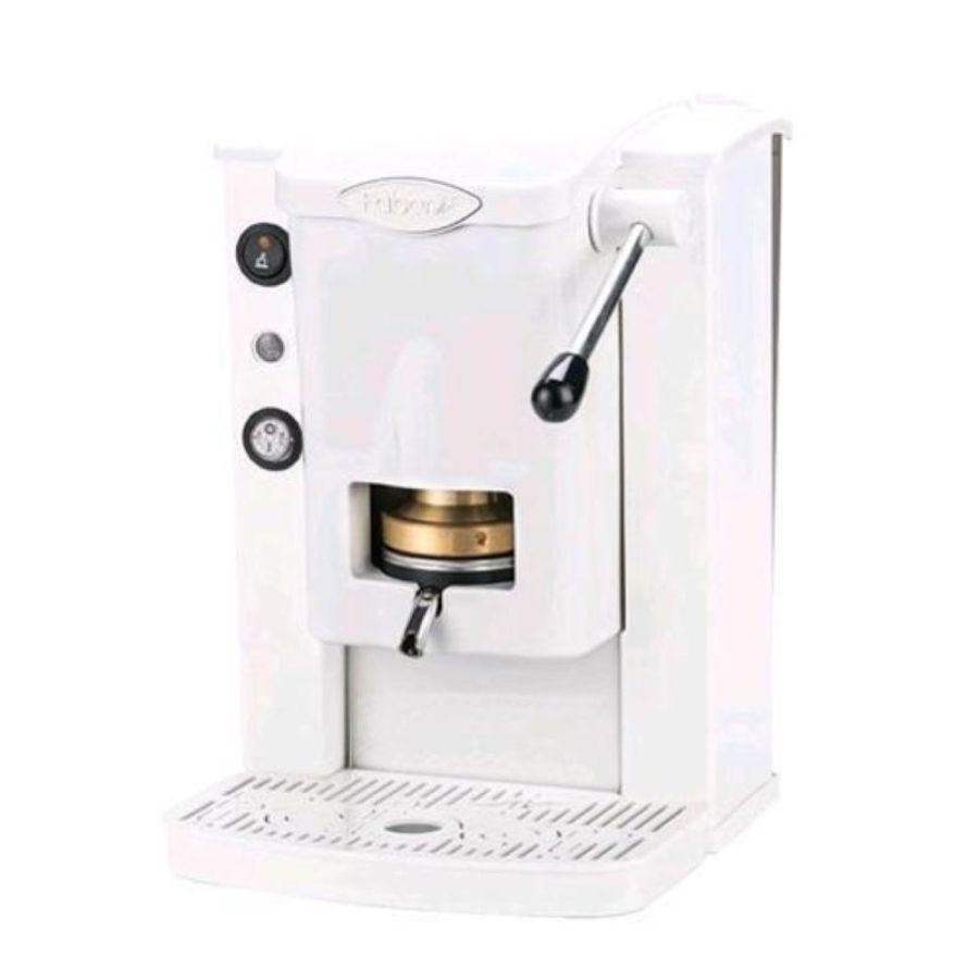 Faber minislot plast macchina da caffÈ cialde 44mm bianco