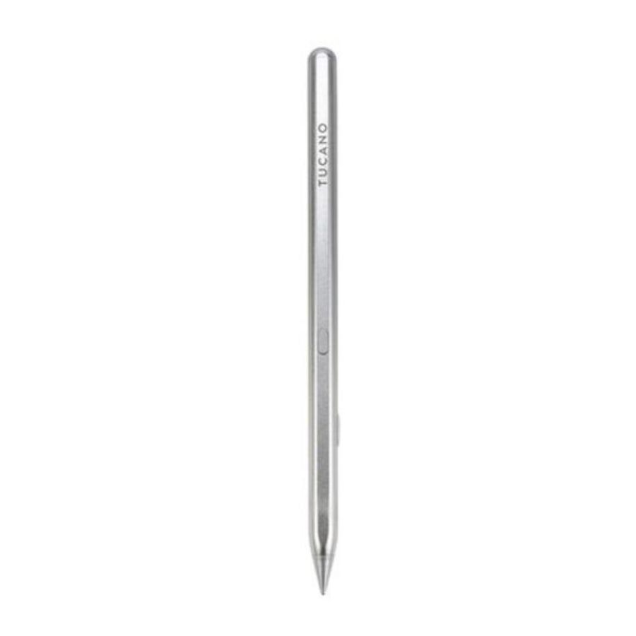 Tucano pencil ipad stylus attiva magnetica compatibile apple, argento