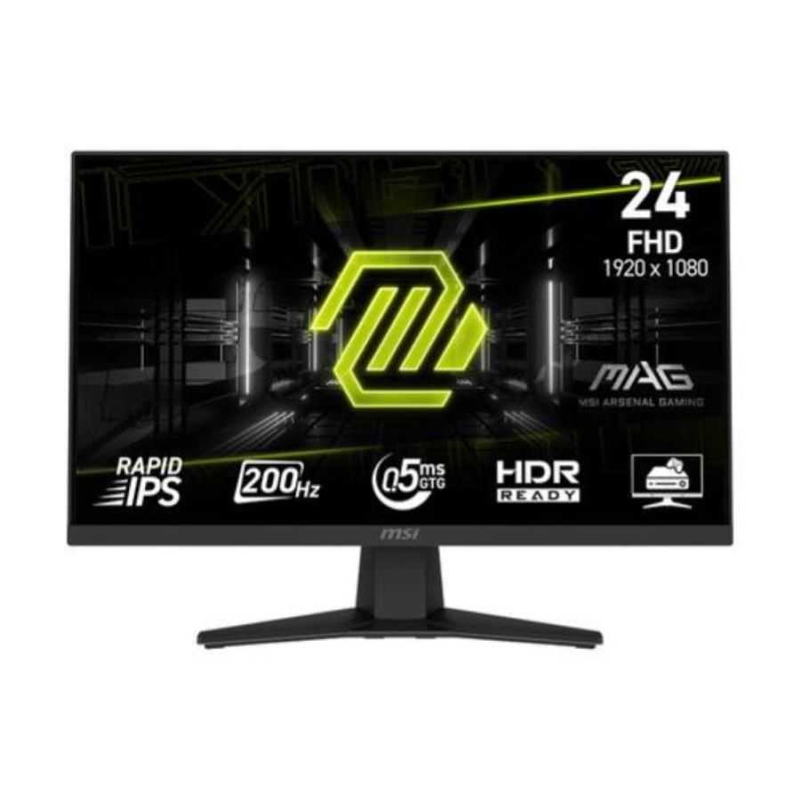 Msi monitor gaming 23,8 led ips 16:9 fhd 0,5ms 200hz 300 cdm, dp/hdmi