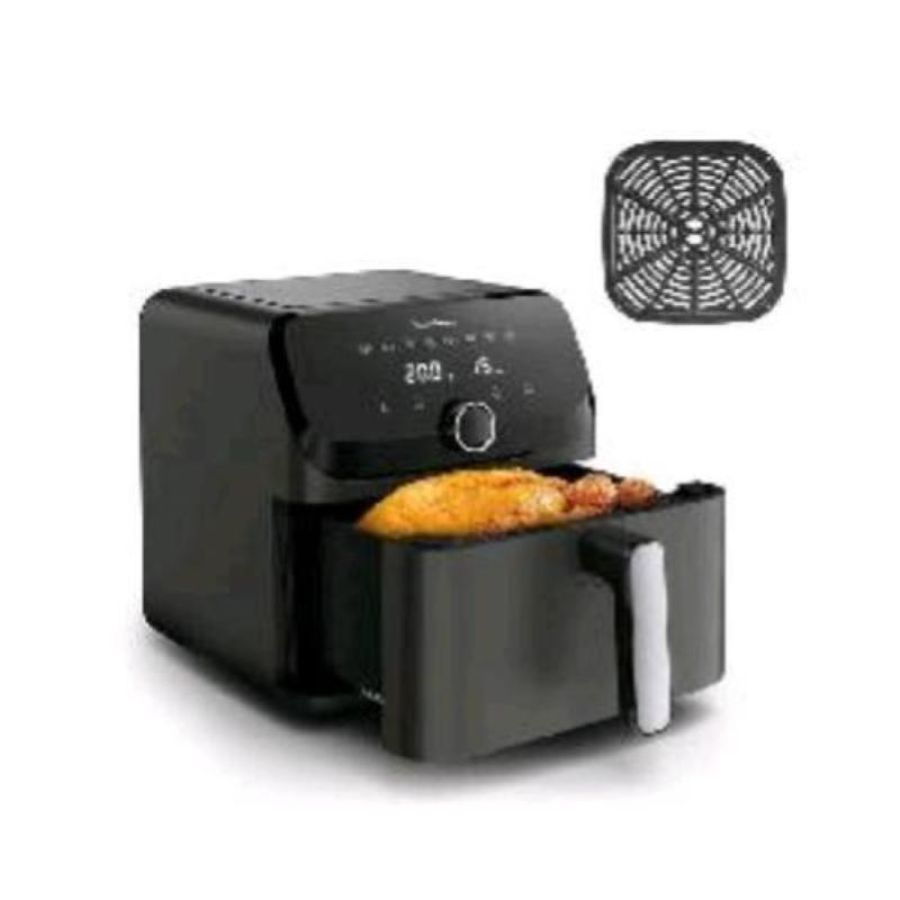 Moulinex easy fry mega ez855h friggitrice ad aria 7.5l 2020w grigio antracite