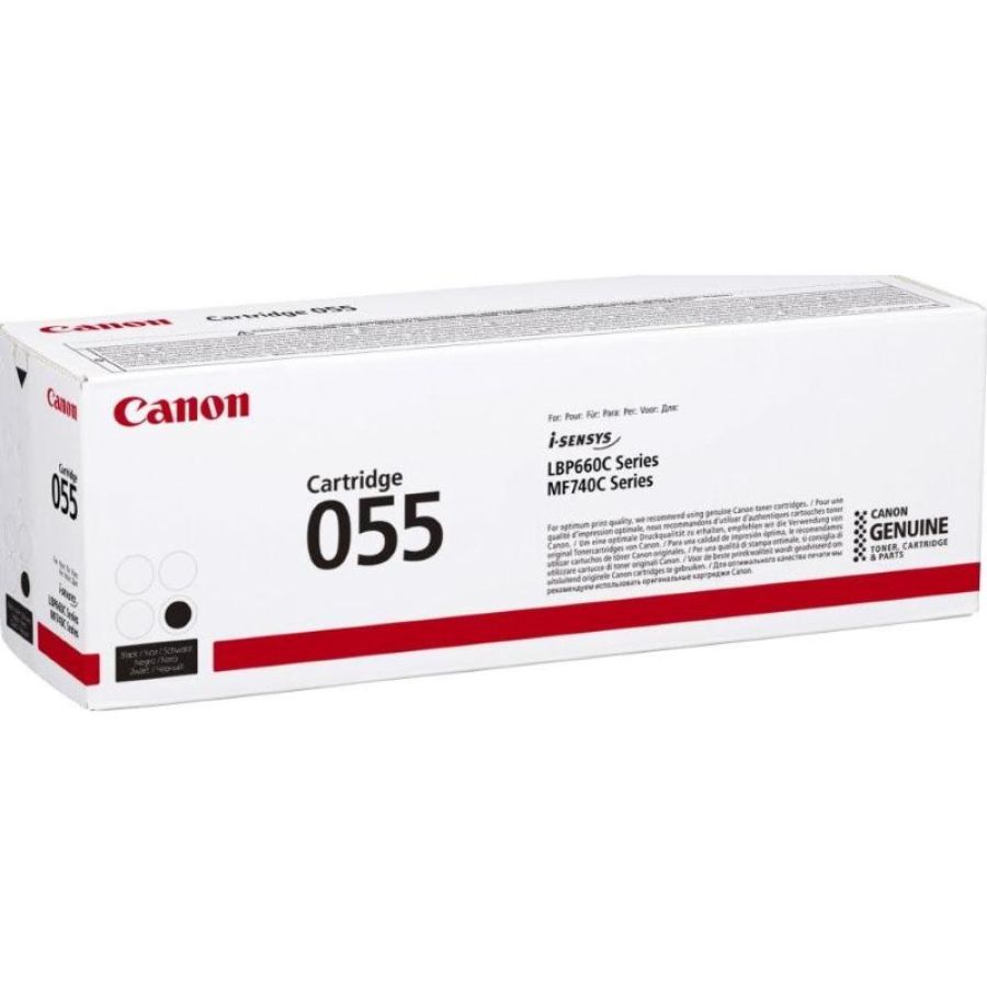 Canon 055 cartuccia toner 1 pz originale nero