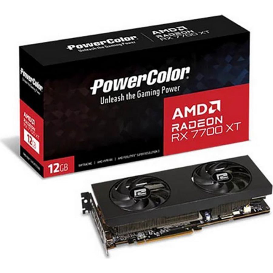 Scheda video radeon rx7700 xt 12gb (rx7700xt 12g-p)