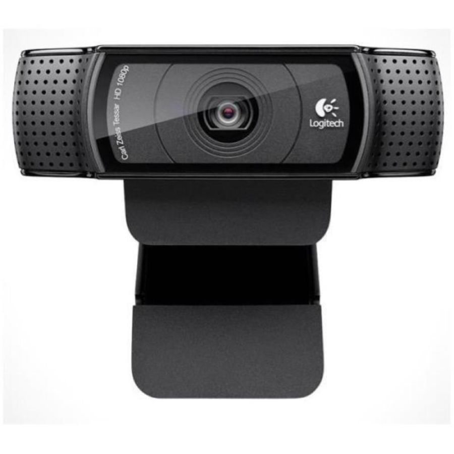 Logitech webcam pro c920 usb full hd autofocus e microfono