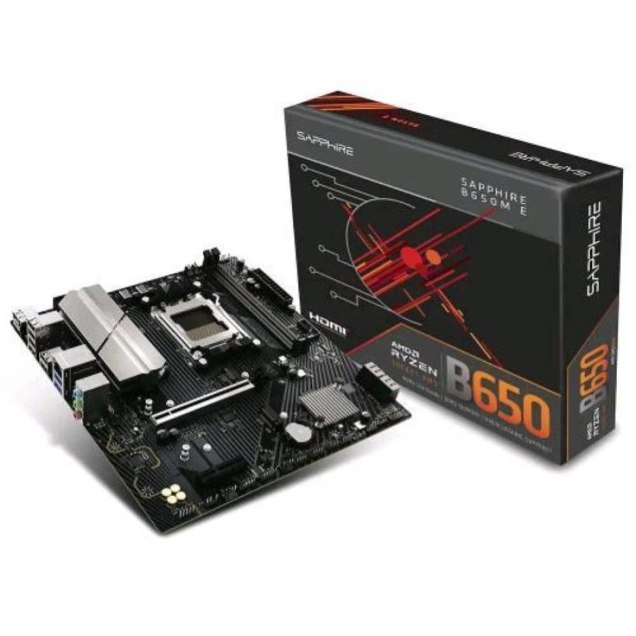 Sapphire b650m-e amd b650 socket am5 micro atx