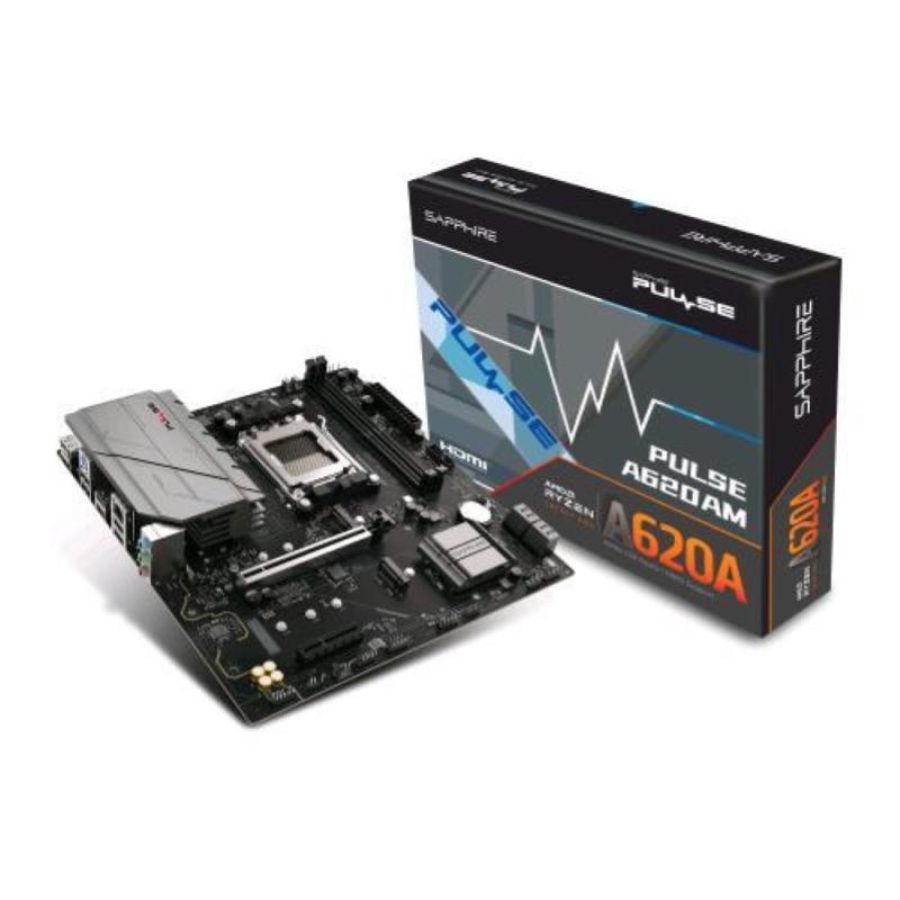 Sapphire pulse a620am amd a620a socket am5 micro atx