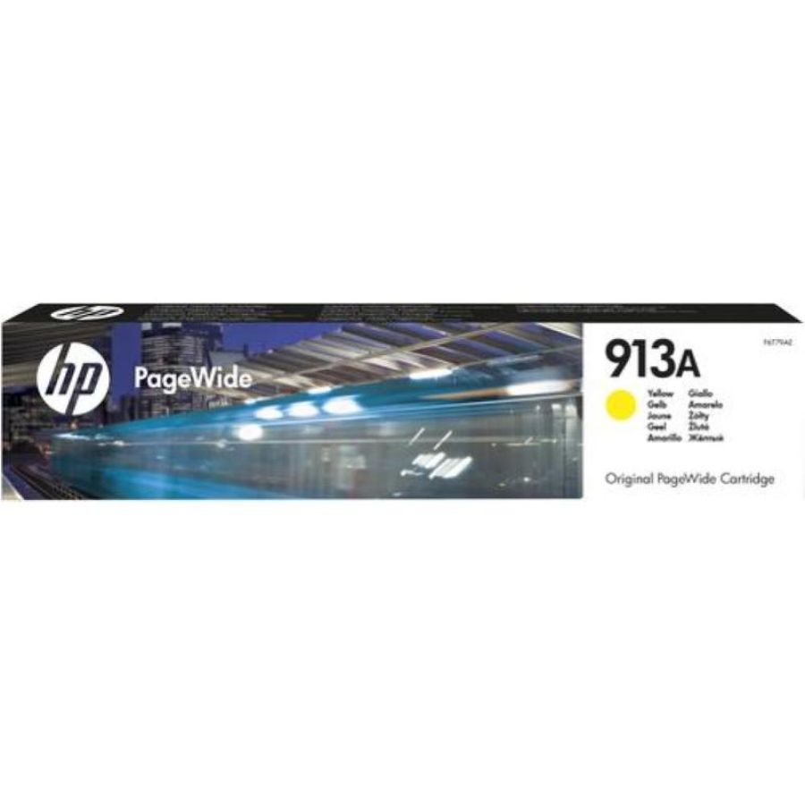 Hp cart ink giallo 913a 3.000 pag per pagewide pro 477 377