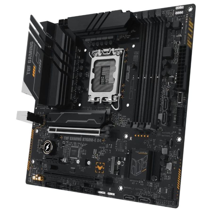 Asus mb b760, tuf gaming b760m-btf wifi d4, lga 1700, ddr4, matx, 90mb1e50-m0eay0, hydden connector