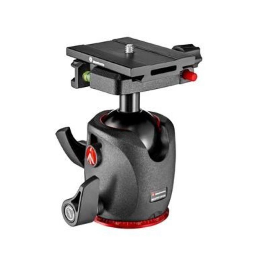 Manfrotto mhxpro-bhq6 testa per treppiede grigio magnesio, alluminio 3/8\