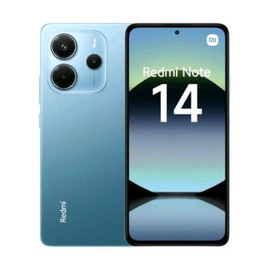 Xiaomi redmi note 14 dual sim 6.67 octa core 128gb ram 6gb 4g lte italia ocean blue