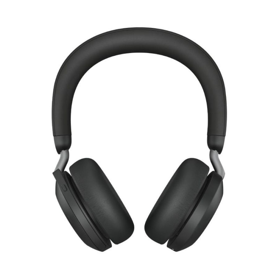 Jabra evolve2 75 auricolare con cavo e senza cavo a padiglione ufficio bluetooth base di ricarica nero