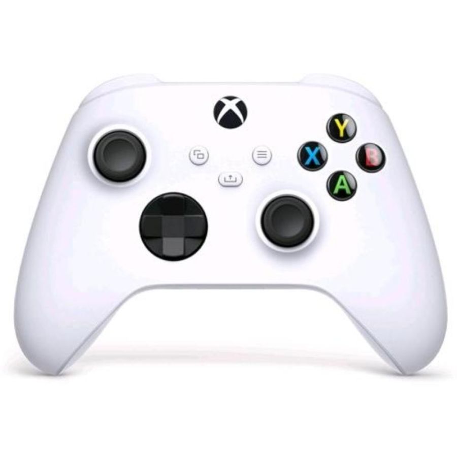 Microsoft xbox series x|s one controller wireless robot white