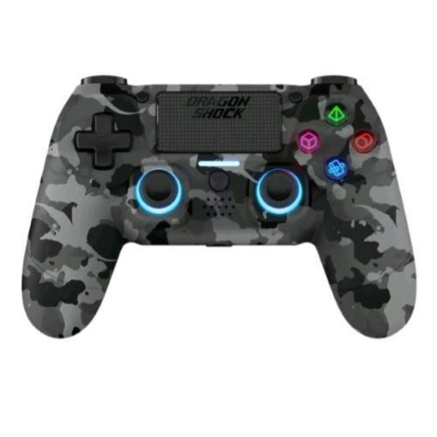 Dragon shock mizar sony ps4 controller wireless di precisione camouflage