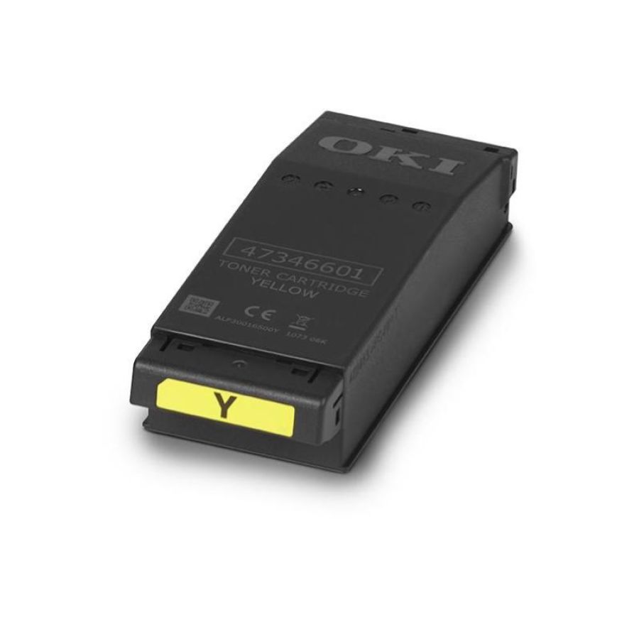 Oki 09006129 cartuccia toner 1 pz originale giallo