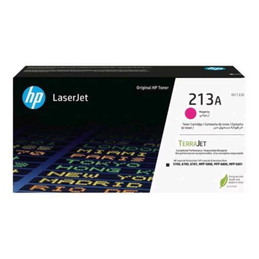 Hp w2133a 213a laserjet toner magenta