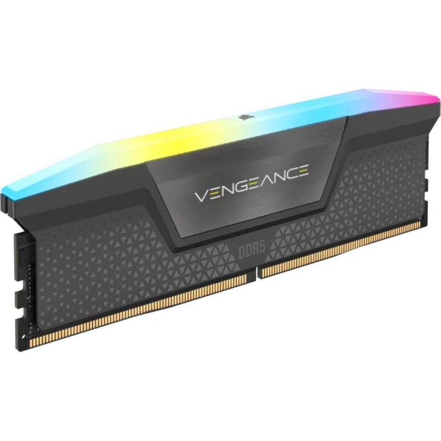 Corsair cmh16gx5m1e6000z36 vengeance rgb 16gb ddr5 6000mhz cl36 cool grey - memorie ram