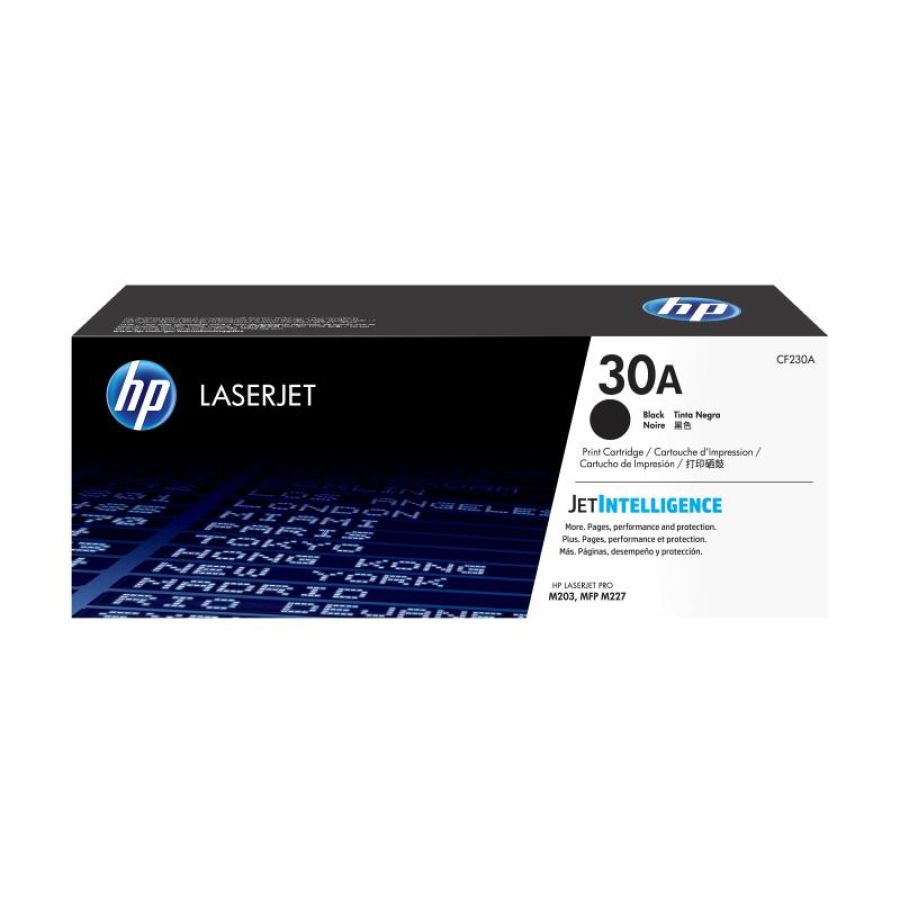 Hp cartuccia toner nero originale laserjet 30a