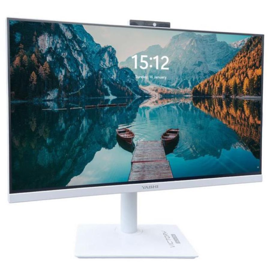 Lcdpc yashi victory ay27804 27ips ag white i3 1315u 16gbddr5 512ssd nmve w11pro noodd 5usb privcam reg.alt. fino:30/11