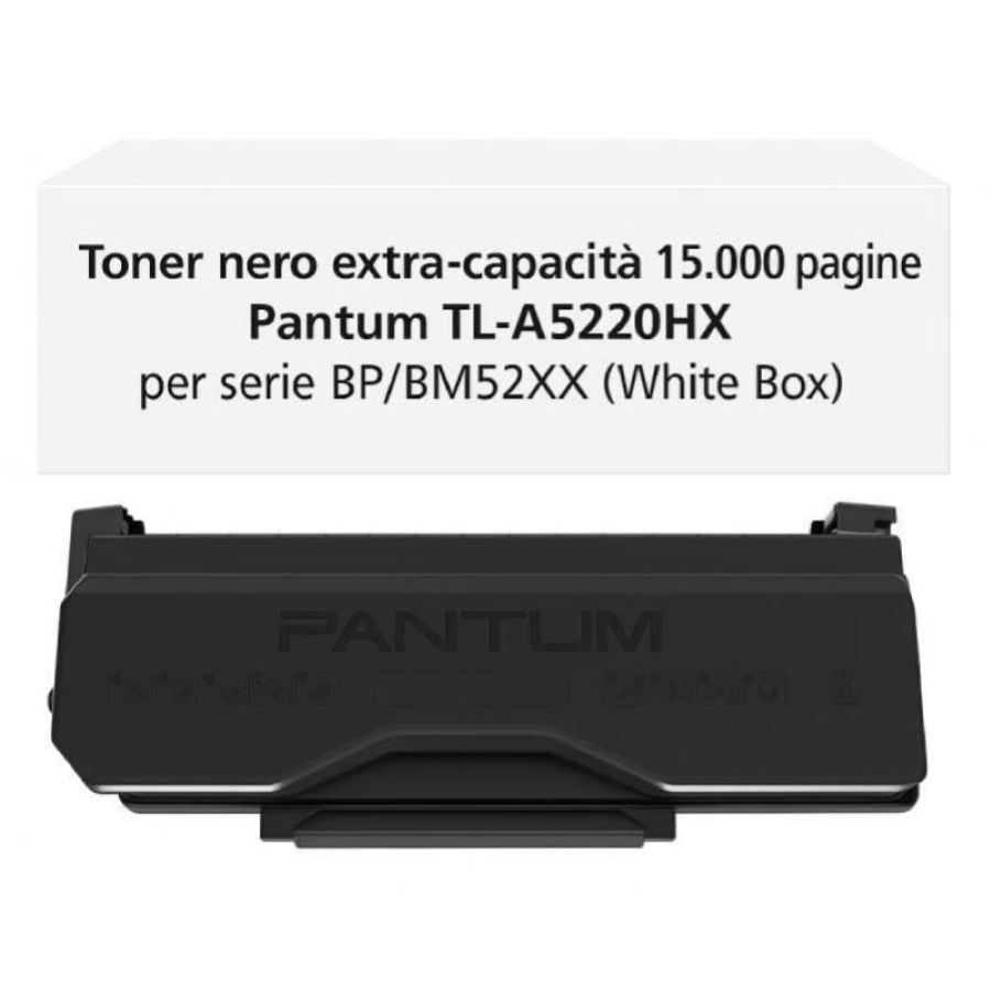 Pantum printer & supplies toner pantum tl-a5220hx bk 15000pg per serie bp/bm52xx white box