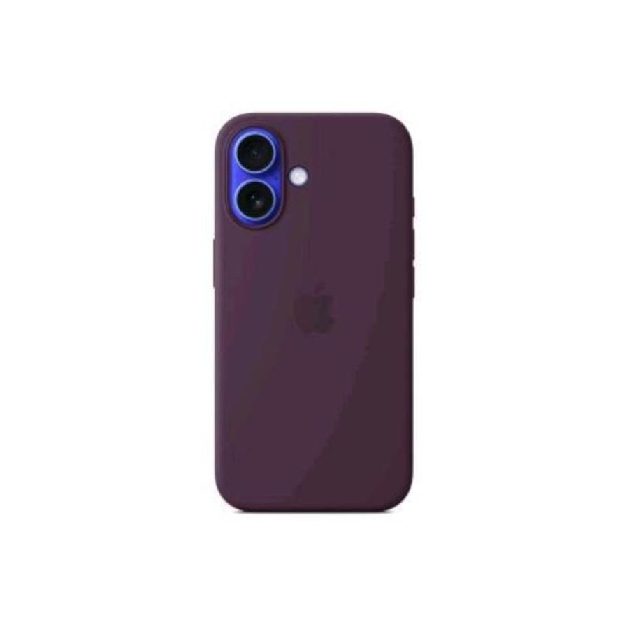 Apple iphone 16 silicone case cover magsafe in silicone prugna
