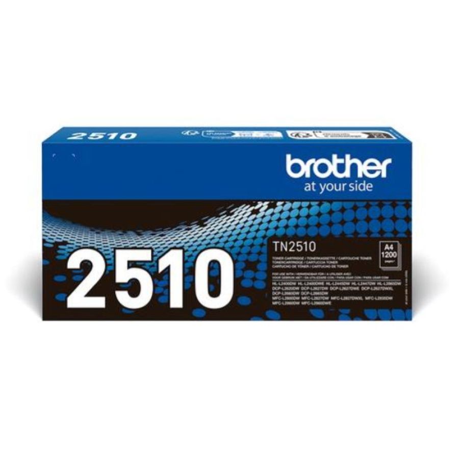 Brother toner nero tn2510, da 1.200 pagine