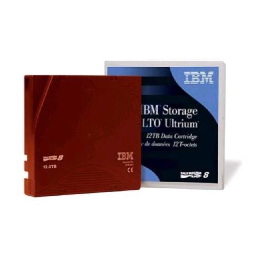 Ibm lto 8 ultrium data cartridge 12tb-30tb