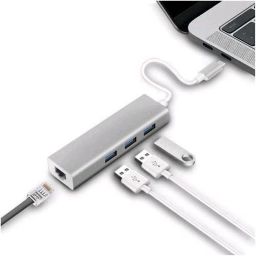 Nilox mini docking station usb-c hub 3.1 type c